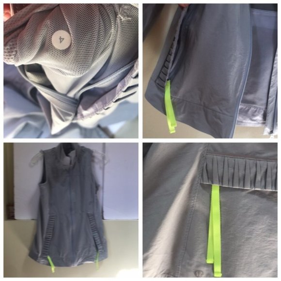Lululemon The Best Vest Jacket Convertible Lightweight Zipper Pockets Windproof - Picture 9 of 16